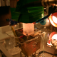 The apparatus used to analyze the ice cores.